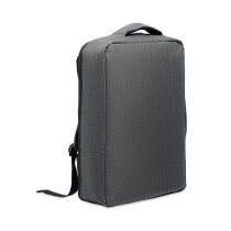 LAUGAR Smalle 15 inch laptop rugzak Steengrijs