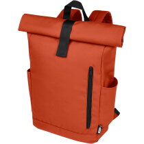 Byron 15,6" rugzak van GRS RPET met opgerolde bovenkant 18 L