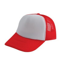 Original Trucker Cap Rood acc. Wit