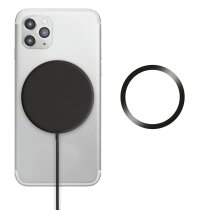 Magnetische draadloze oplader zwart