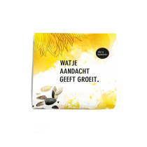 Kweekreep met zonnebloemen