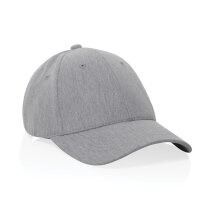 Milo AWARE&trade; recycled heather 6 paneel cap 200gr