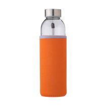 Glazen fles (500 ml) Nika oranje