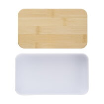 PP dubbele laag lunchbox Maxton wit