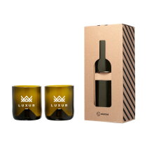 Rebottled&reg; Short Tumbler set glazen 17,5 cl.