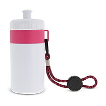 Bidon met rand en koord 500ml