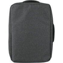 rPET polyester (300D) laptoptas Eulalia grijs