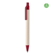 MITTO PEN Gerecycled papier/ PLA balpen rood