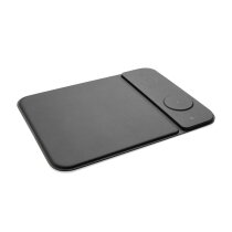 Swiss Peak RCS gerecycled PU 15W 3-in-1 oplaadmuismat