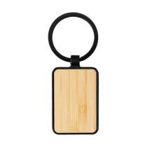 Metalen sleutelhanger Brigitte zwart