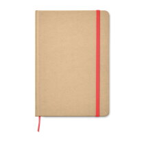 EVERWRITE Recycled A5 notitieboek rood