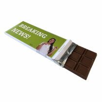 Gepersonaliseerde chocolade verpakking 400 gr - Puur