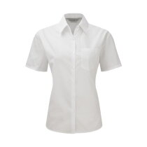 Short Sleeve Poplin Blouse