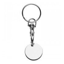 Sleutelhanger Winkelwagenmuntje bedrukken bedrukken