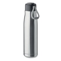 CORDLE Dubbelwandige fles 500ml Mat Zilver