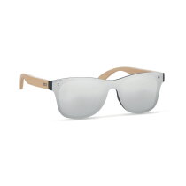 ALOHA Zonnebril met all-over glas glanzend zilver