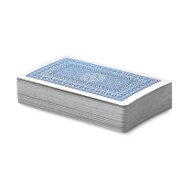 ARUBA Klassieke speelkaarten blauw bedrukken