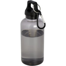 Oregon 400 ml waterfles van RCS-gecertificeerd gerecycled plastic met karabijnhaak