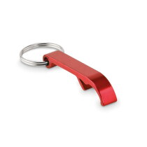 OVIKEY Sleutelhanger aluminium rood