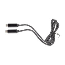 Nylon oplaadkabel Claudia wit