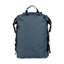 Zeildoek (250D) roll-top rugzak Hermann grijs