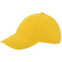Kinder Brushed Promo Cap Geel acc. Geel