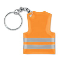 VISIBLE RING Sleutelhanger veiligheidsvest Neon Oranje