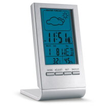 SKY Weerstation + LCD display zilver bedrukken