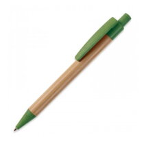 Ball pen bamboe met tarwestro