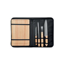 GRILLE 4-Delige BBQ accessoire set zwart