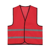 Kids Promo Vest polyester Rood