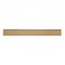 Houten lineaal 30cm