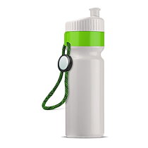Sportfles met rand en koord 750ml