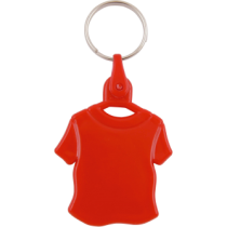 Kunststof sleutelhanger T-shirt