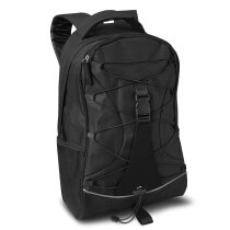 MONTE LEMA Polyester rugzak zwart bedrukken