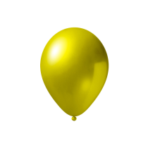 Reclameballonnen (85/95)-metallic-geel - kleine oplage