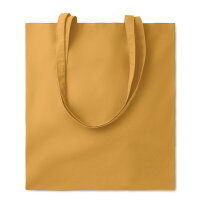 COTTONEL COLOUR + Katoenen boodschappentas Ochre