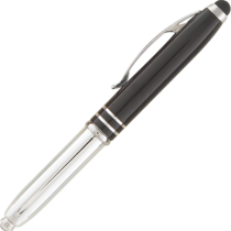 MELOS TOUCH balpen metaal met LED en lasergravering