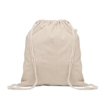CABETRI Trekkoord rugzak gerecycled Beige