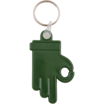 Kunststof sleutelhanger OK Hand