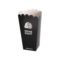 Kartonnen popcornbekers - Medium