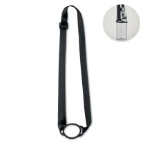 LANCUP Lanyard met bekerhouder 6cm Zwart