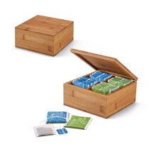 houten theedoos
