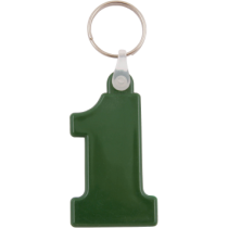 Kunststof sleutelhanger Nr. 1
