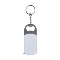 ABS sleutelhanger met flesopener Karen wit