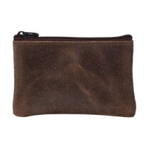 Leren sleuteletui Phillipa bruin