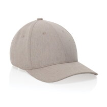 Milo AWARE&trade; recycled heather 6 paneel cap 200gr
