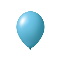 Reclameballonnen (85/95)-lichtblauw - kleine oplage