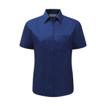 Short Sleeve Poplin Blouse