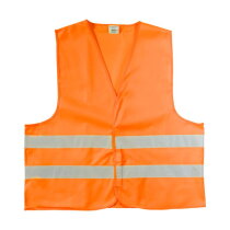 Polyester (150D) veiligheidsvest Arturo oranje